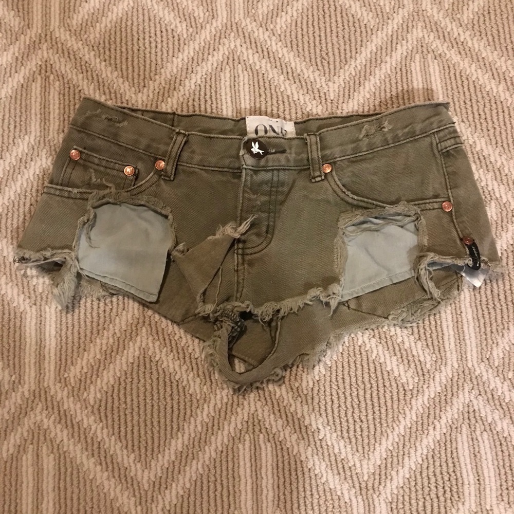 One Teaspoon jean shorts